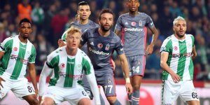 Atiker Konyaspor: 1 - Beşiktaş: 1