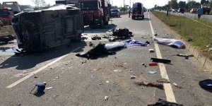 Sakarya’da trafik kazası: 7 ölü, 2 yaralı