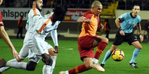 Aytemiz Alanyaspor: 1 - Galatasaray: 1