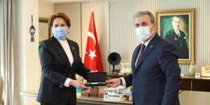 Akşener ve Destici Türkiye'nin meselelerini görüştü