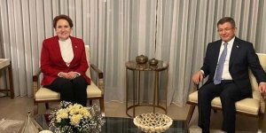 Akşener'den Davutoğlu'na ziyaret