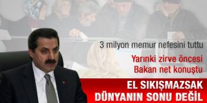 Bakandan memur zammıyla ilgili açıklama