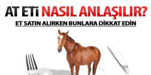 Dikkat! At eti nasıl ayırt edilir?